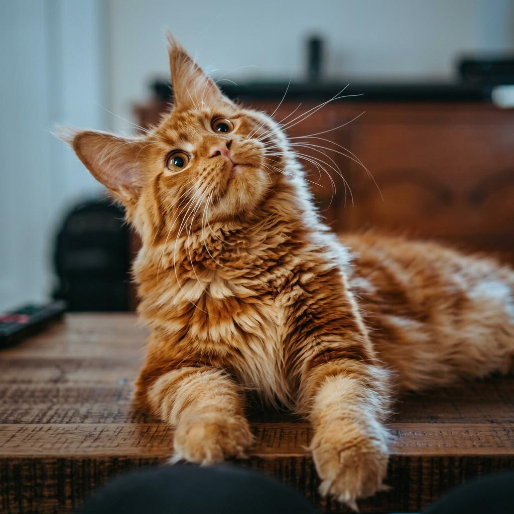 Cat enjoying Kitty Cottage 1