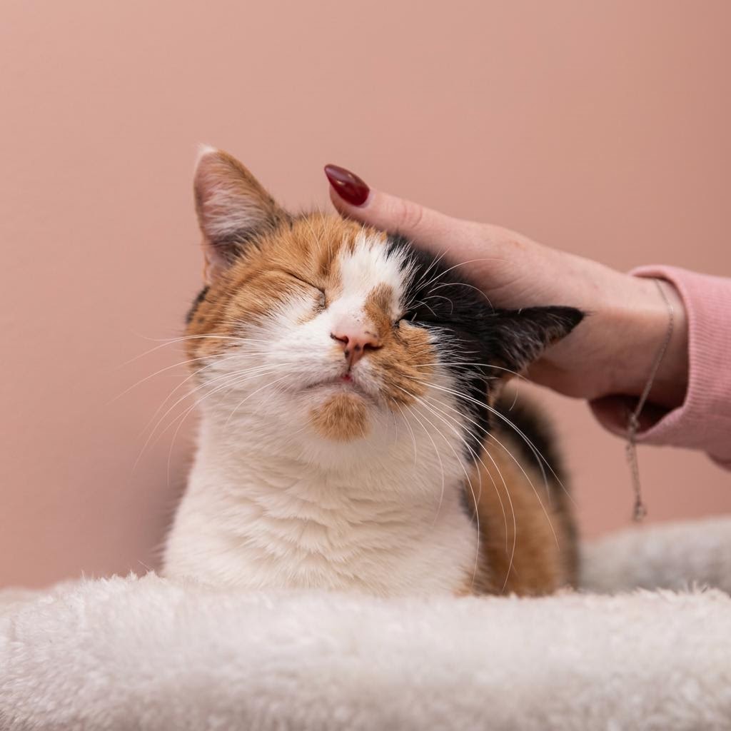 Cat enjoying Kitty Cottage 2